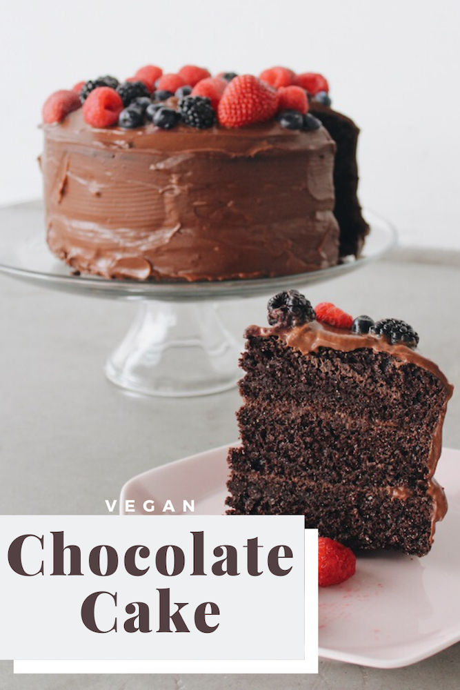 Vegan Chocolate Cake Recipe - Marley Justus