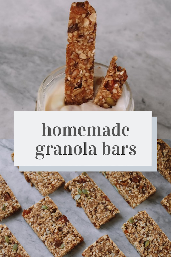 Homemade Granola Bar Recipe